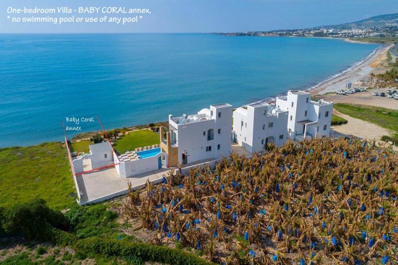 Blue Coral Beach Villas Three Exclusive Villas - Poseidon - Nautilus - Oceanos - And - Baby Coral Bungalow Coral Bay Exterior photo
